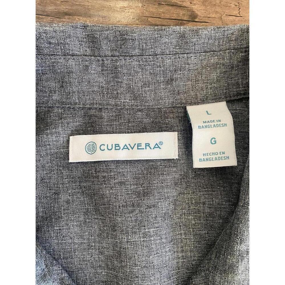 Cubavera Short-Sleeve Button-Up Shirt Guayavera L - Picture 5 of 5